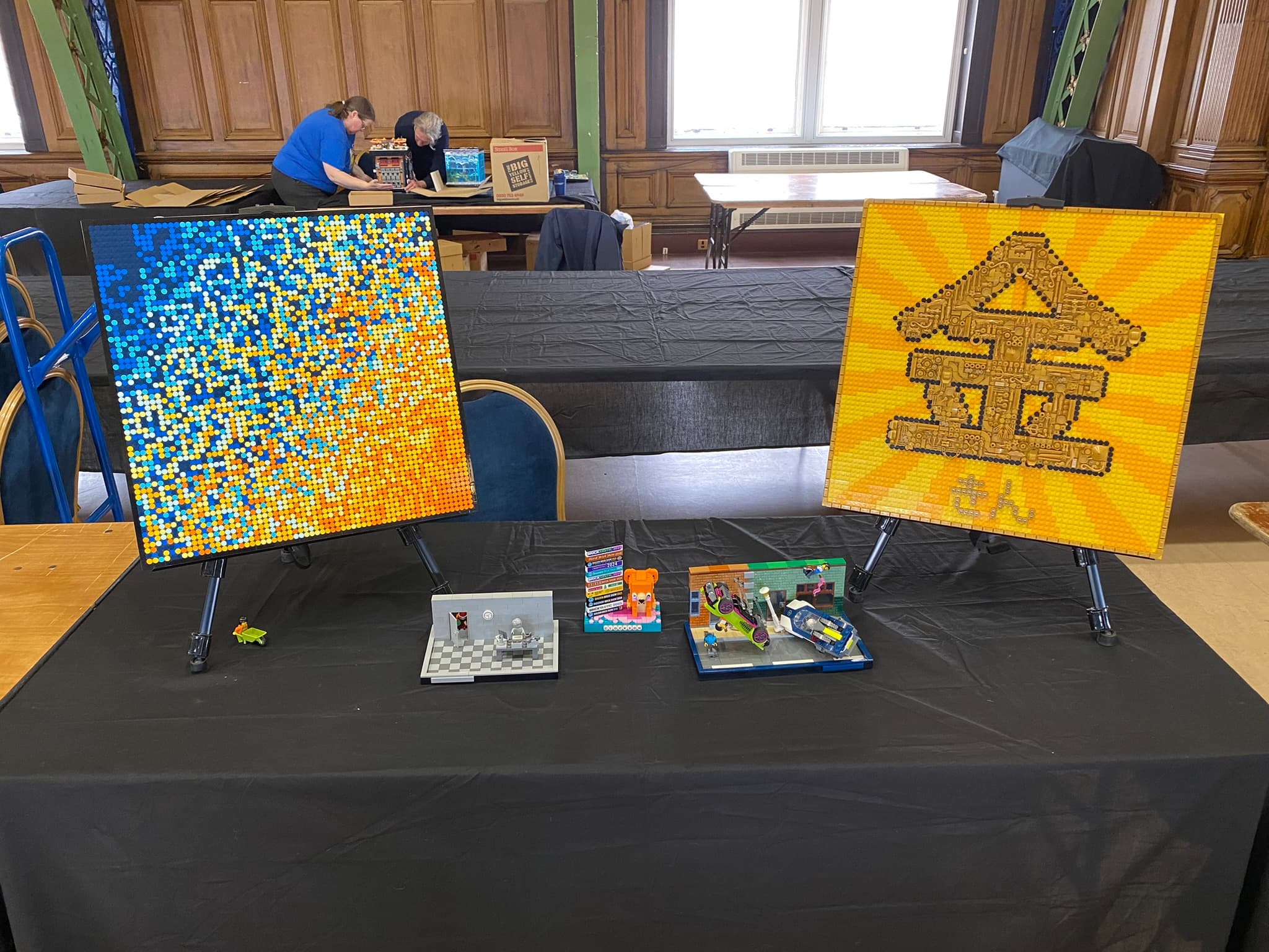 Clockson's first ever display at the Discovery Brick Show 2025